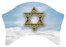 Star of David Blue-Gold